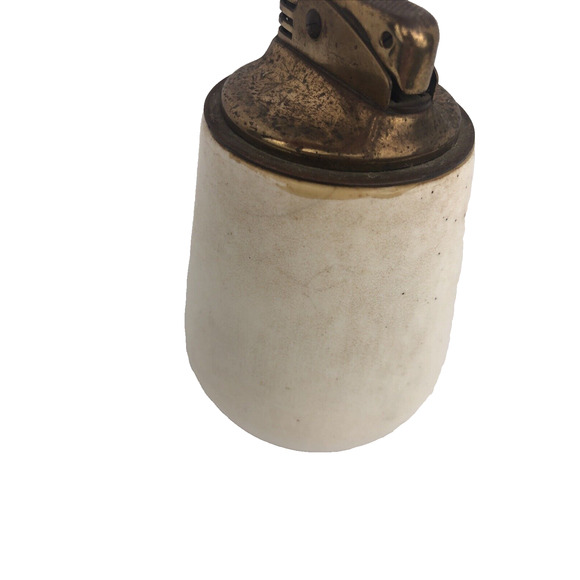 Vintage Sascha B Brastoff Tiki Table Lighter Ashtray L1 Mid Century Stoneware - Picture 10 of 16